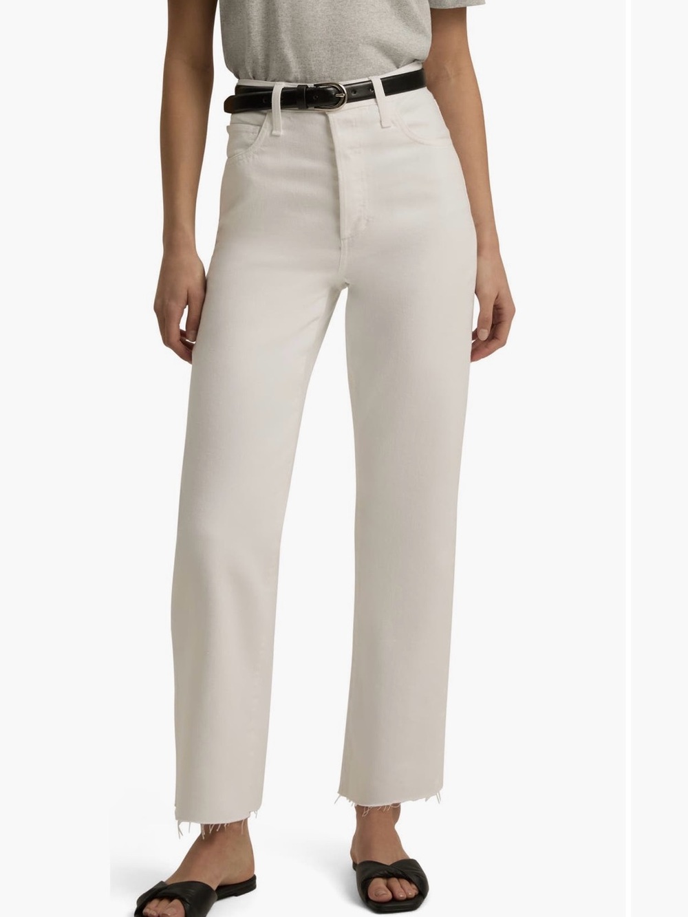 Favorite Daughter Off-White Boyfriend Jeans